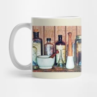 Pharmacists - Mortar and Pestle and Pestle Mug